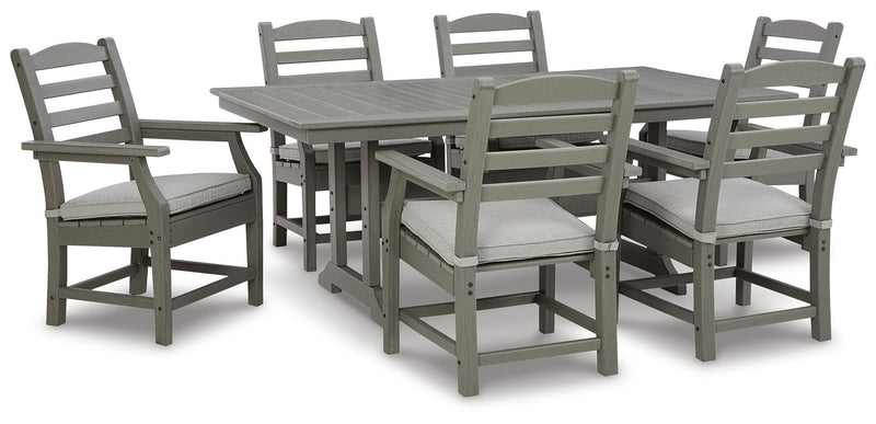 Visola Outdoor Dining Table with 6 Chairs