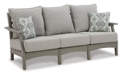 Visola Outdoor Sofa, 2 Lounge Chairs and Coffee Table