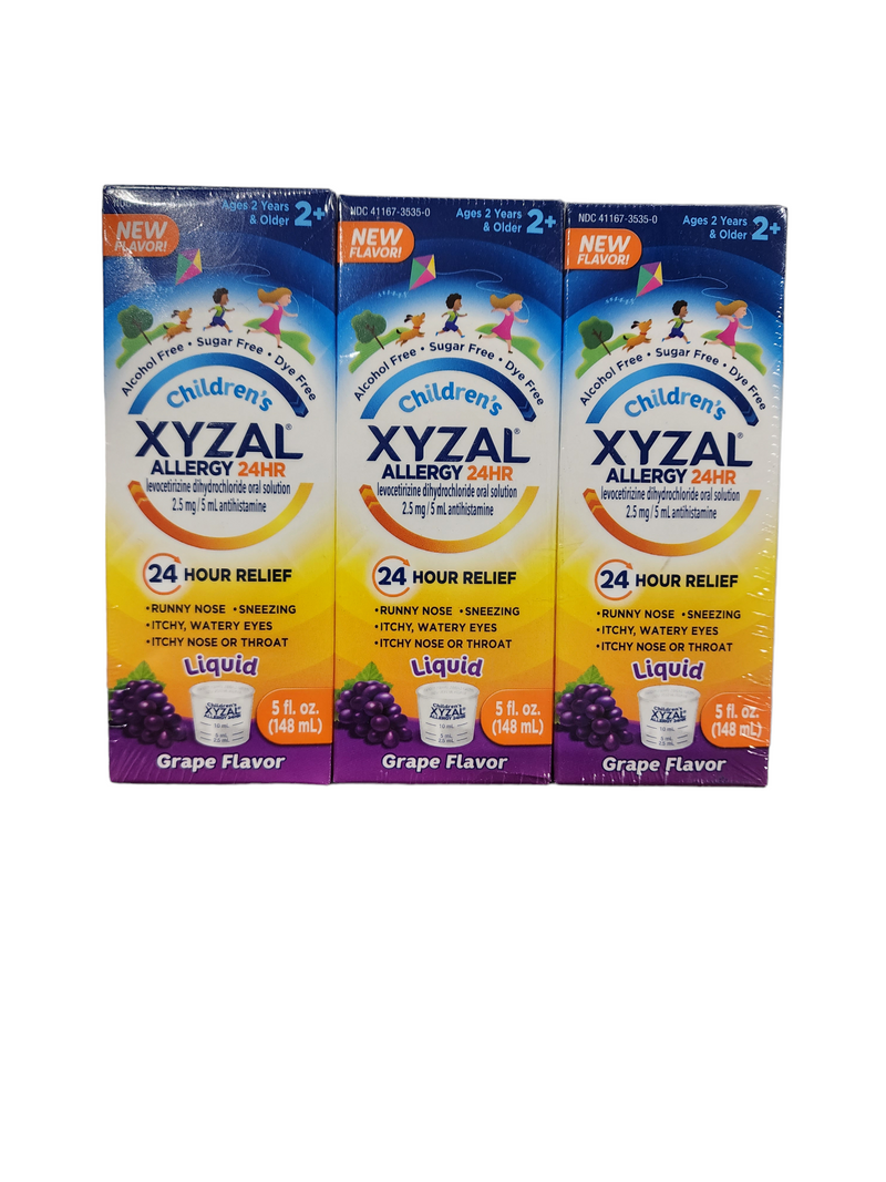 XYZAL CHILDRENS ALLERGY 3PK