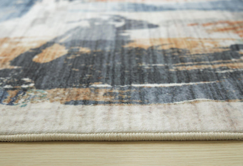 Hessland 8' x 10' Washable Rug