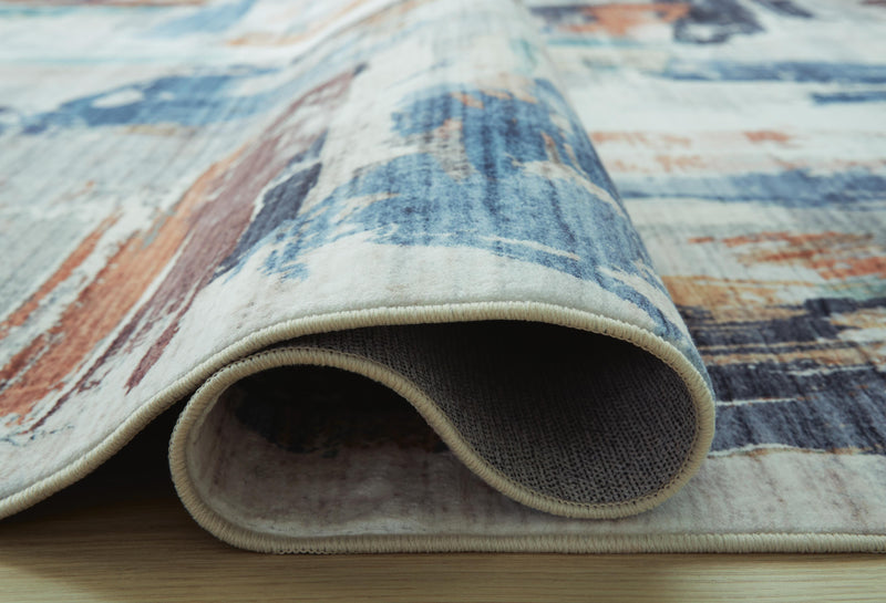 Hessland 5' x 7' Washable Rug