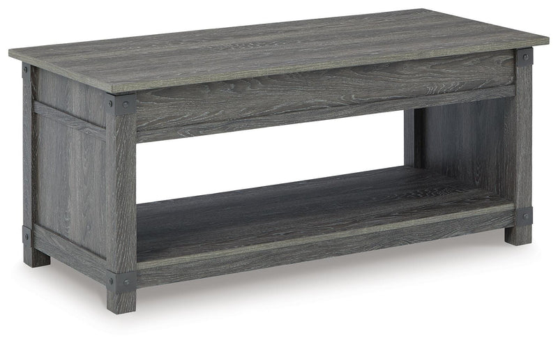 Freedan Lift-top Coffee Table, 2 End Tables and Console