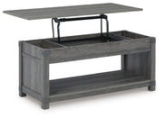 Freedan Lift-top Coffee Table, 2 End Tables and Console
