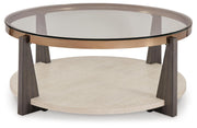 Frazwa Coffee Table and 2 End Tables