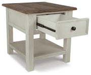 Bolanburg Coffee Table with End Table and Chairside End Table