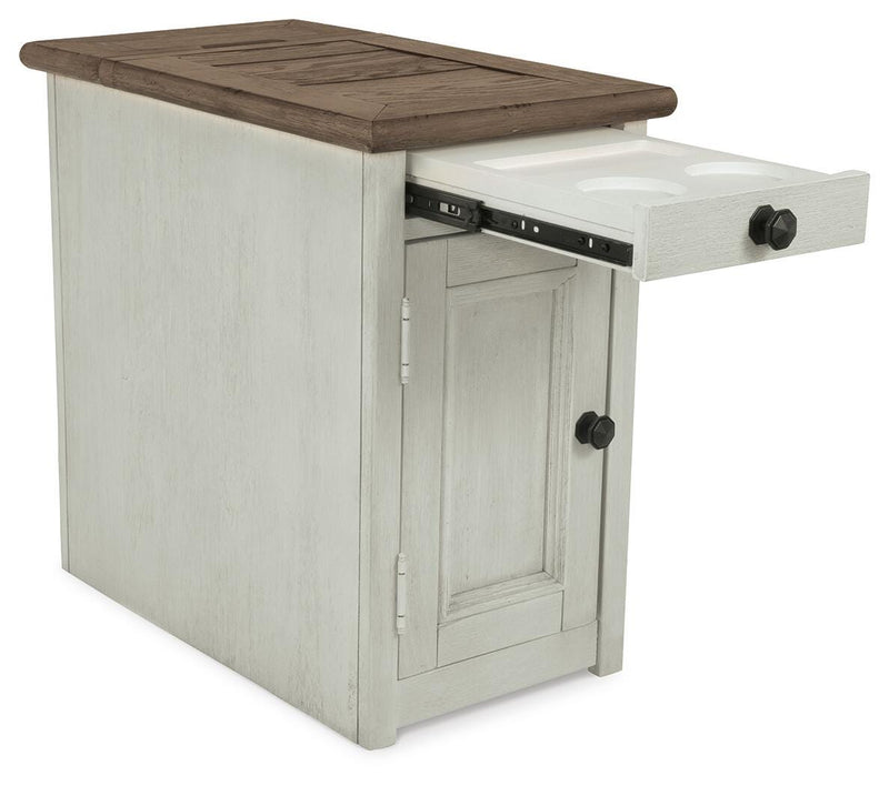 Bolanburg Coffee Table with End Table and Chairside End Table