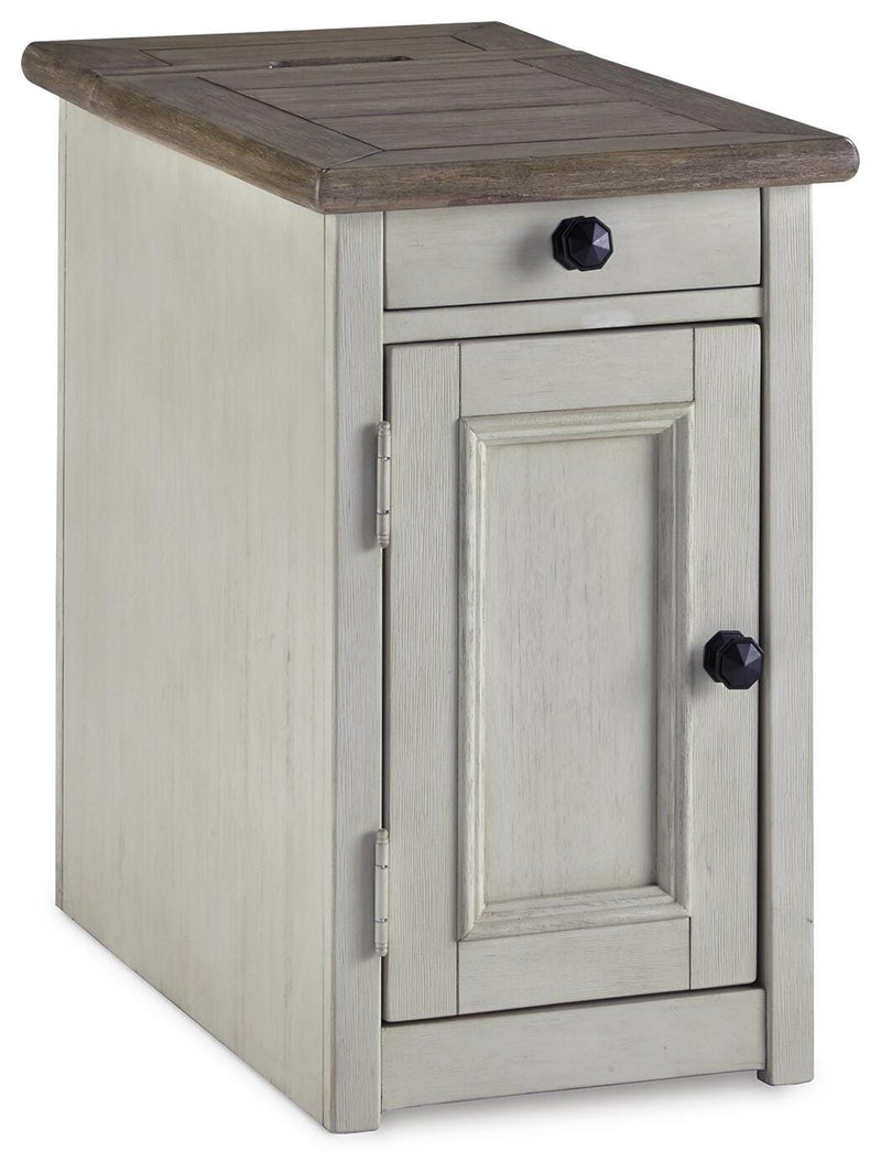 Bolanburg Coffee Table with End Table and Chairside End Table