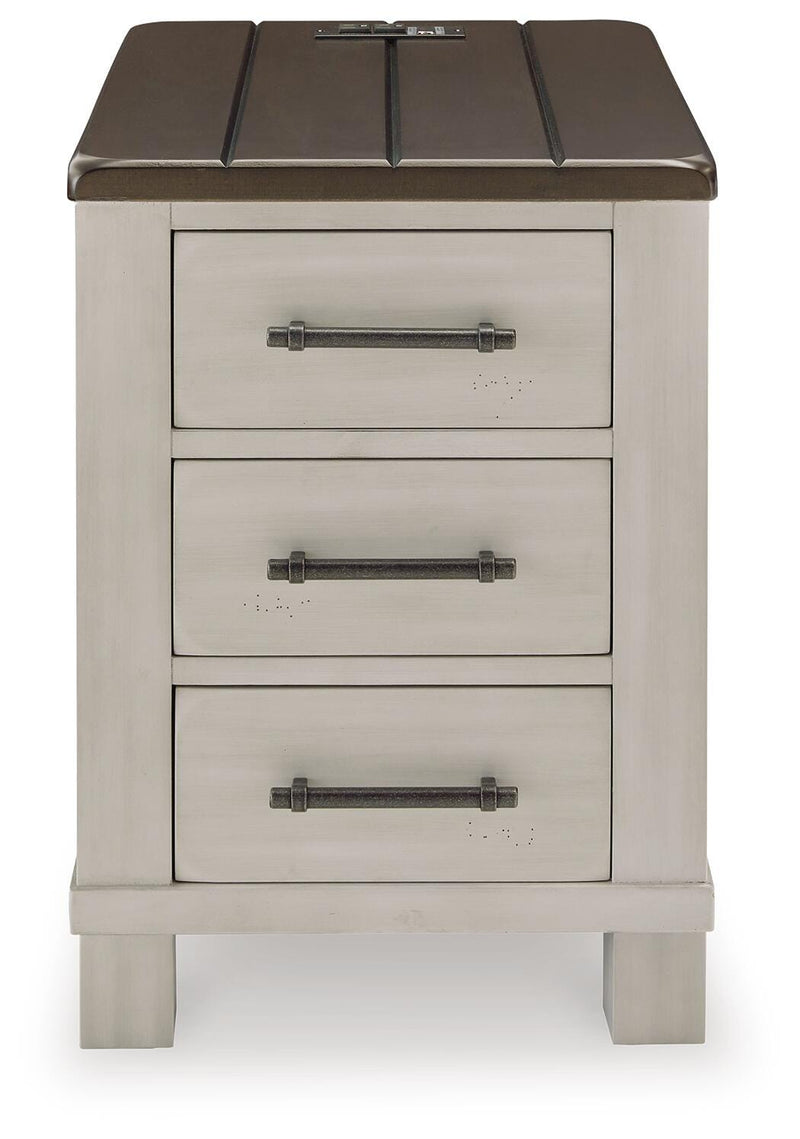 Darborn Lift-top Coffee Table and 2 Chairside End Tables