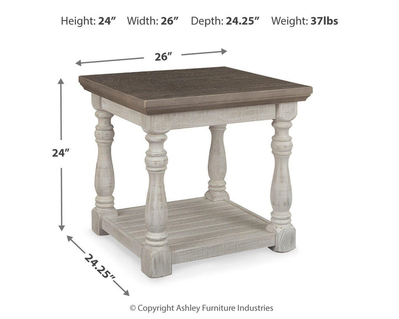 Havalance Coffee Table and 2 End Tables