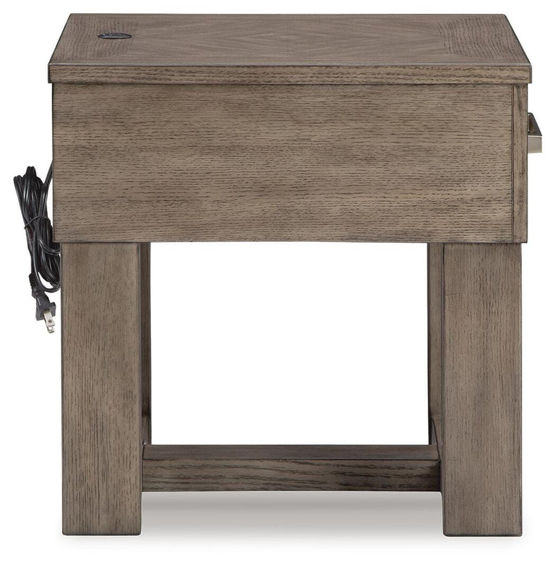 Loyaska Lift-top Coffee Table and 2 End Tables