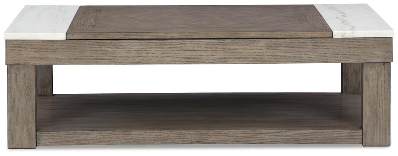 Loyaska Lift-top Coffee Table and 2 End Tables