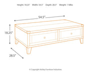Todoe Coffee Table and End Table