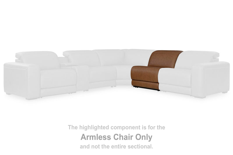 Magic Man Armless Chair with Manual Headrest