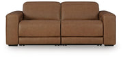 Magic Man 2-Piece Power Reclining Sectional Loveseat