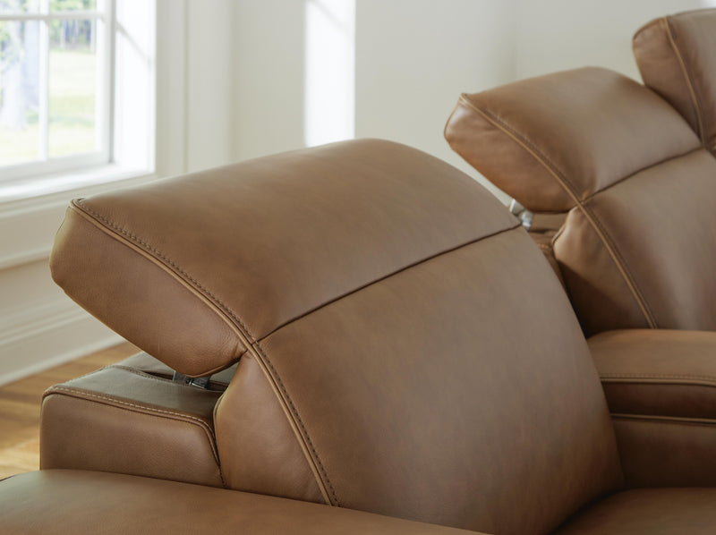 Magic Man 5-Piece Power Reclining Sectional with Console