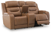 Knightington Power Reclining Loveseat with Audio Seating