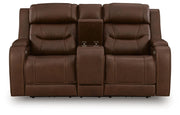 Knightington Power Reclining Loveseat with Audio Seating