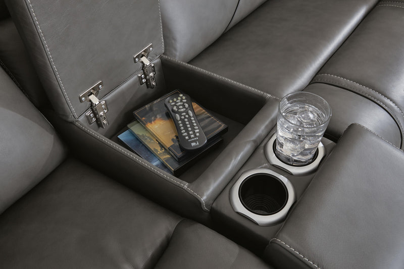 5Z - Pittson 6-Piece Power Reclining Sectional