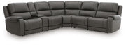 5Z - Pittson 6-Piece Power Reclining Sectional