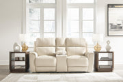 Dahlmoore Power Reclining Loveseat with Console