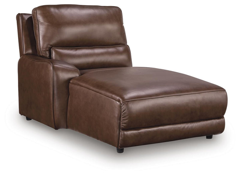 DeepWakes Left-Arm Facing Press Back Power Chaise