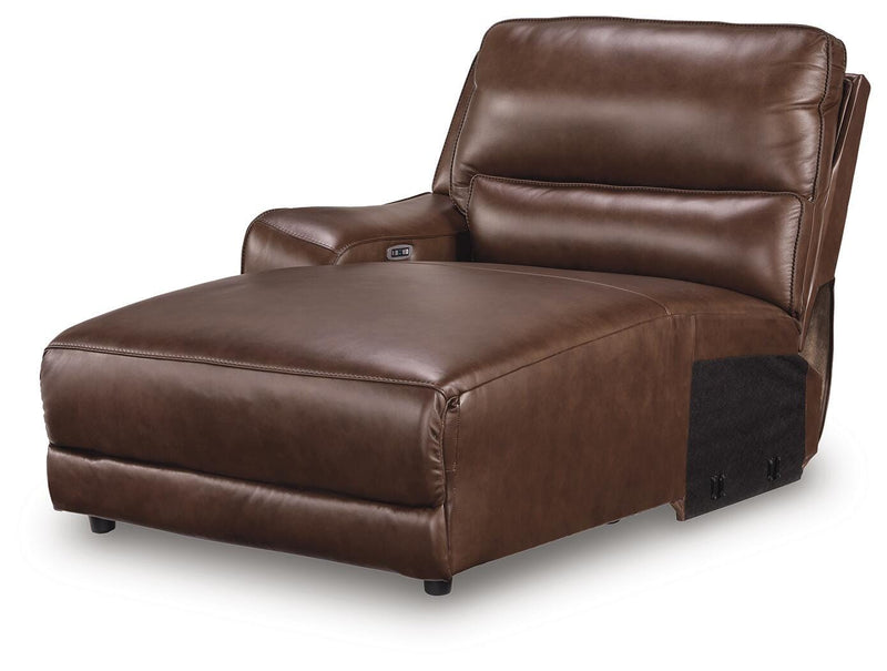 DeepWakes Left-Arm Facing Press Back Power Chaise