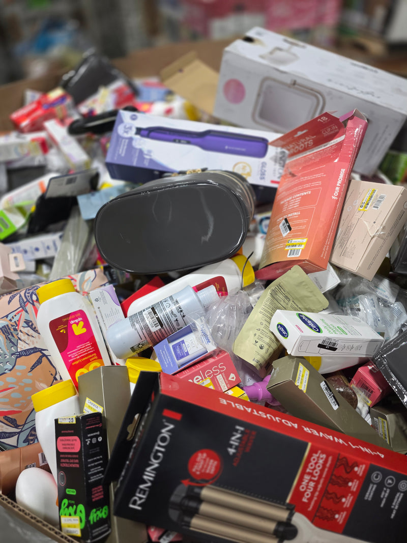 (3454) Manifested $2.07 PER ITEM COST Target Pallet of Hair Care, Skin Care, Makeup & More 1508 items
