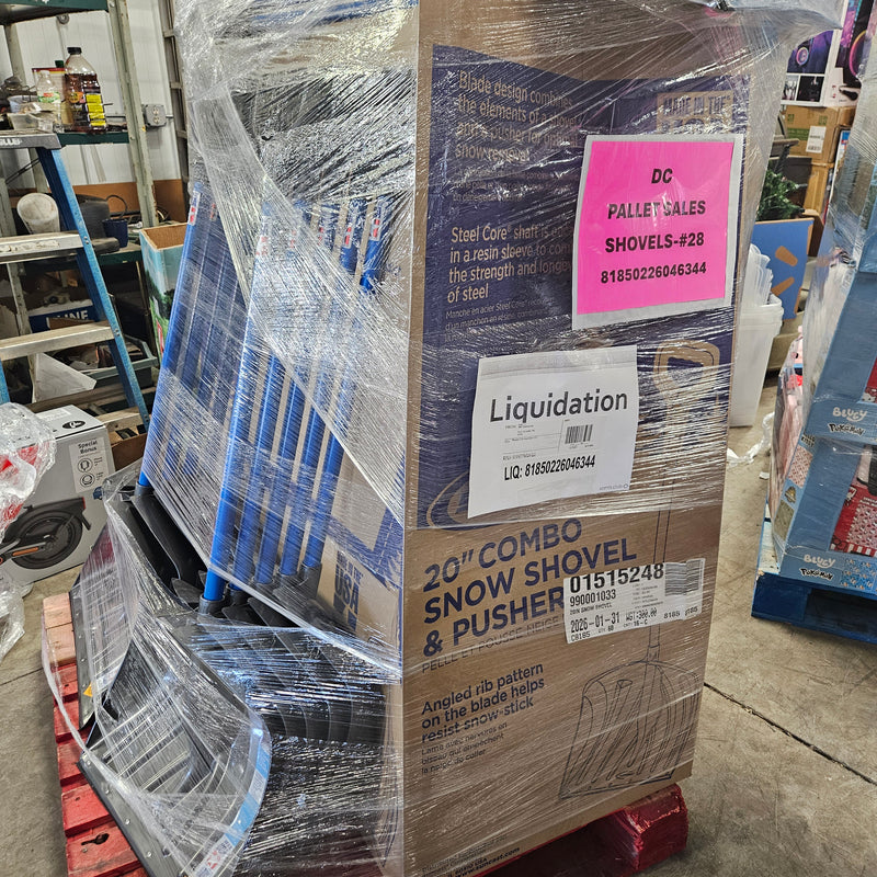 81850226046344 - SNOW SHOVEL PALLET #28
