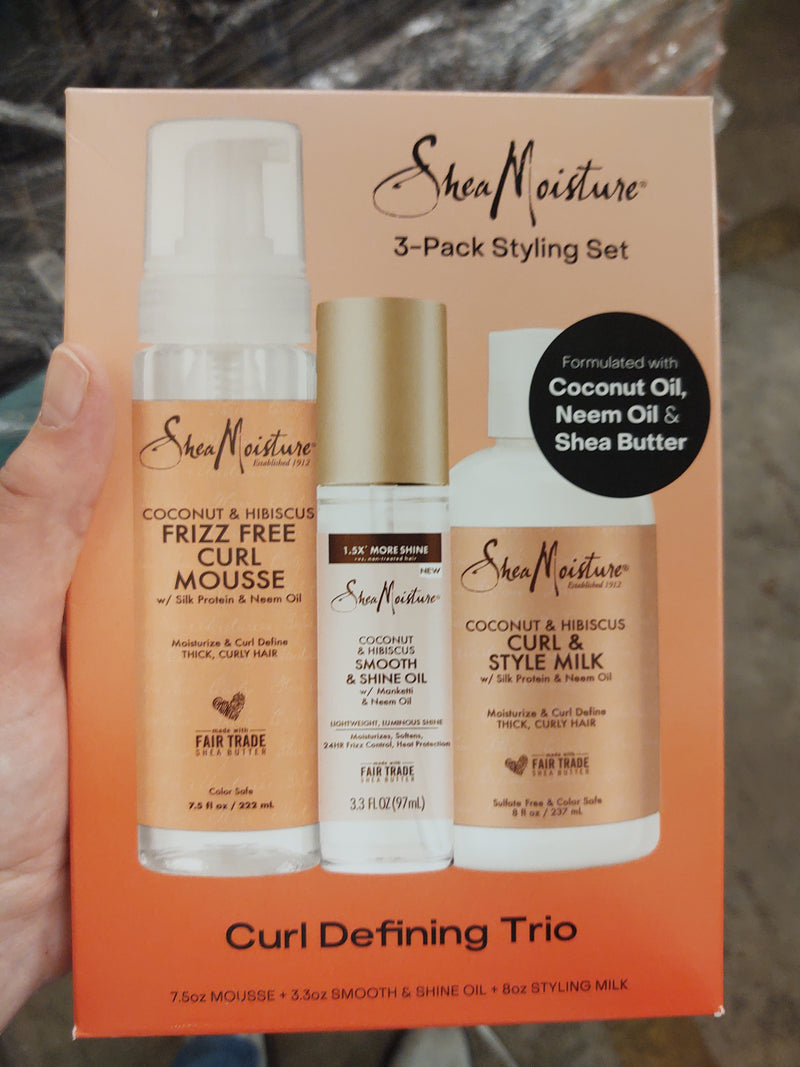 SHEA MOISTURE COCONUT AND HIBISCUS TRIO