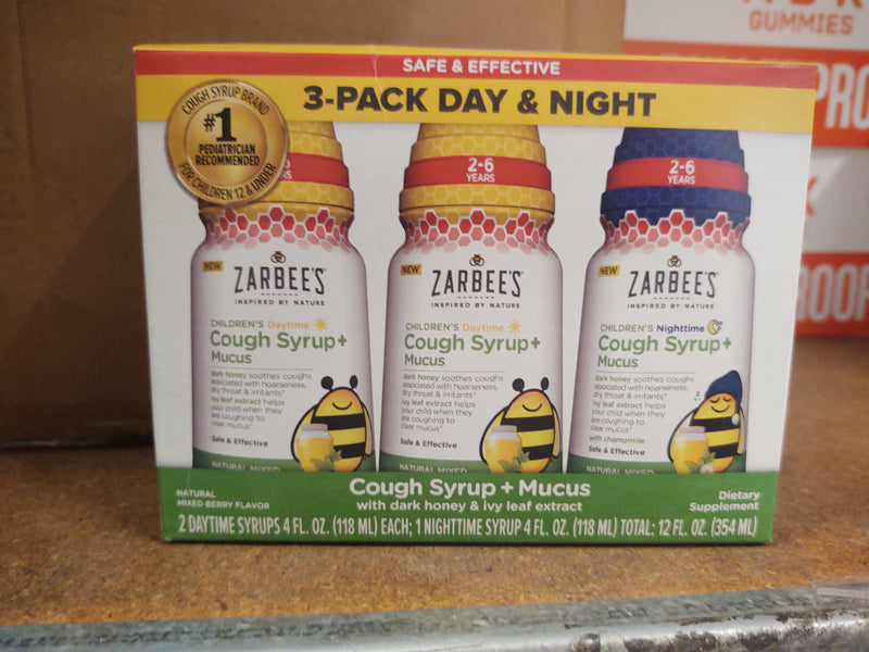 ZARBEE'S CHILDREN'S COUGH AND MUCUS SYRUP