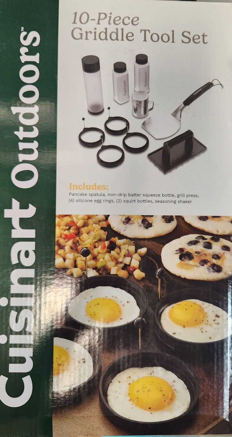 10PC GRIDDLE SET