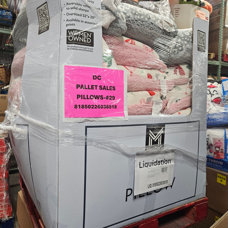 81850226036518 - PILLOWS PALLET #29