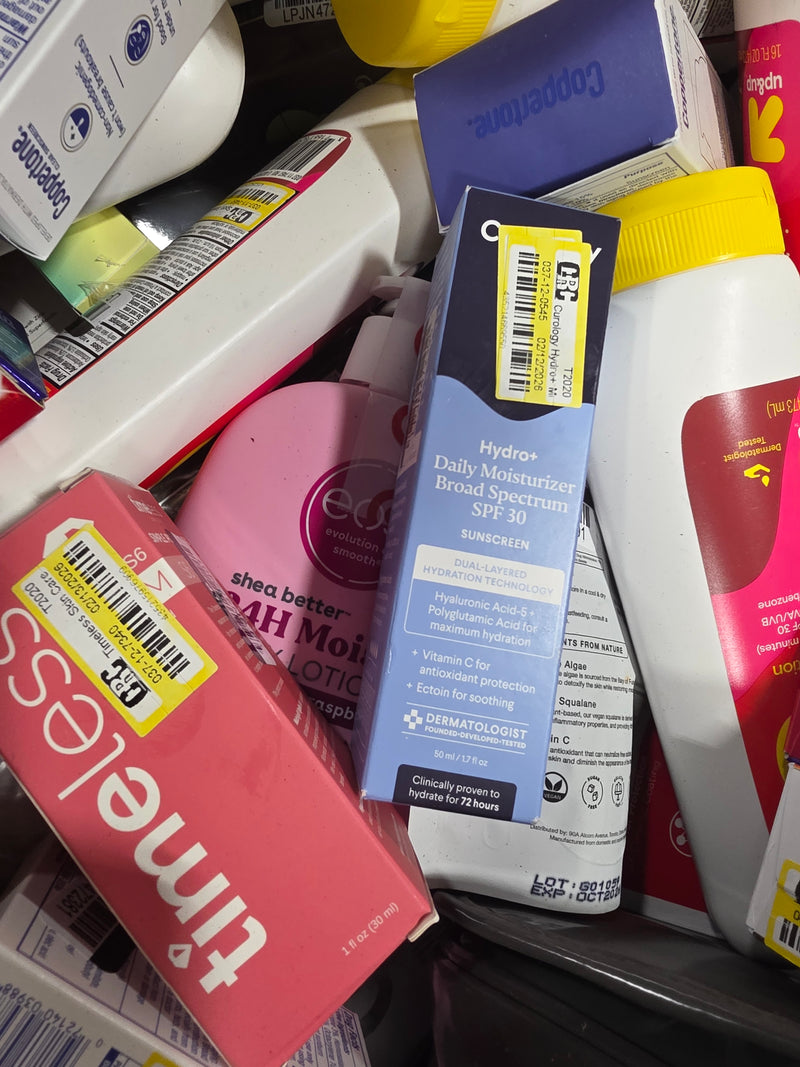 (3454) Manifested $2.07 PER ITEM COST Target Pallet of Hair Care, Skin Care, Makeup & More 1508 items
