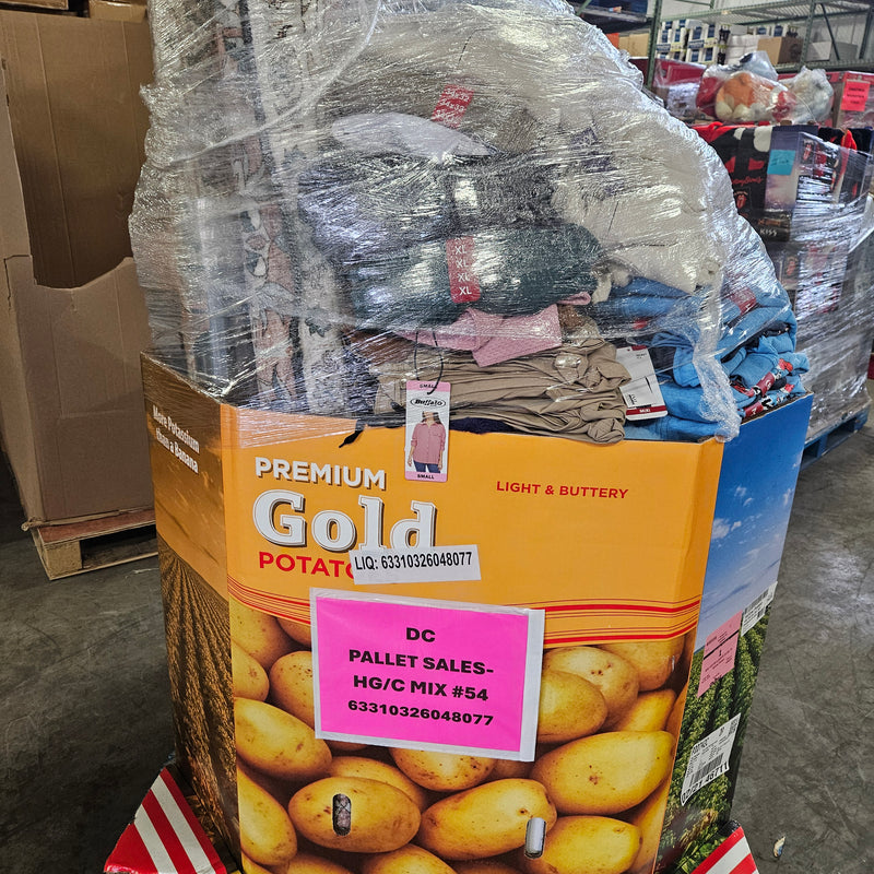 63310326048077 - CLOTHING/HOMEGOODS MIX PALLET #54