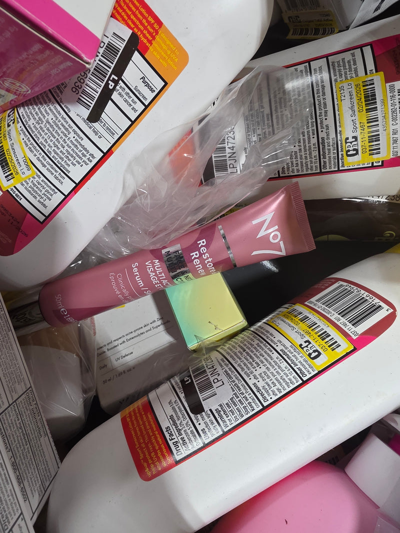 (3454) Manifested $2.07 PER ITEM COST Target Pallet of Hair Care, Skin Care, Makeup & More 1508 items