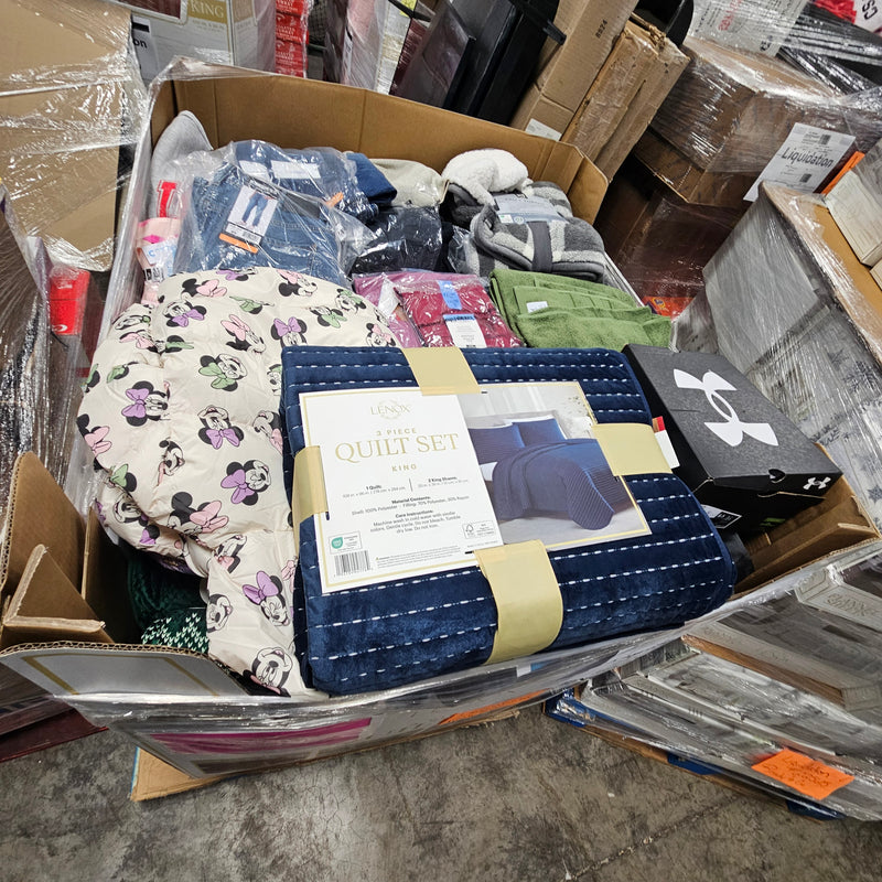 64360226032288- BEDDING/CLOTHING MIX PALLET #25