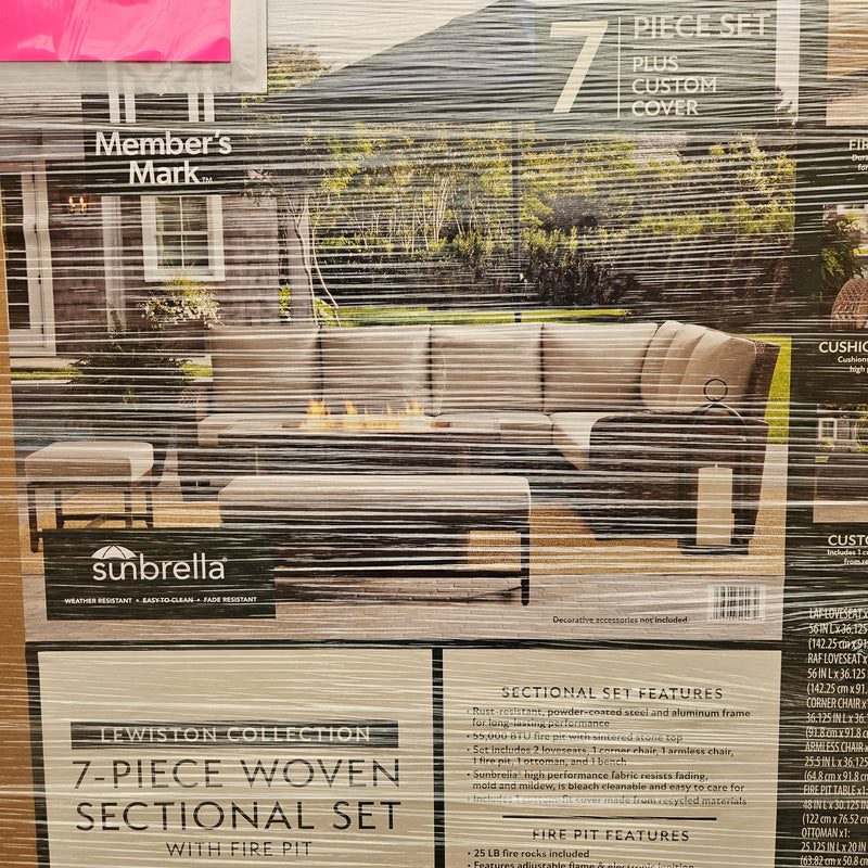 81640526107794- LEWISTON 7PC PALLET #76