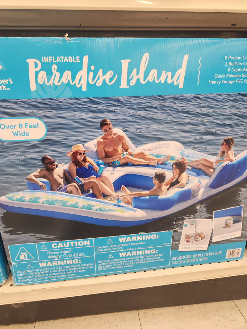 Paradise Island mm inflatable TEAL