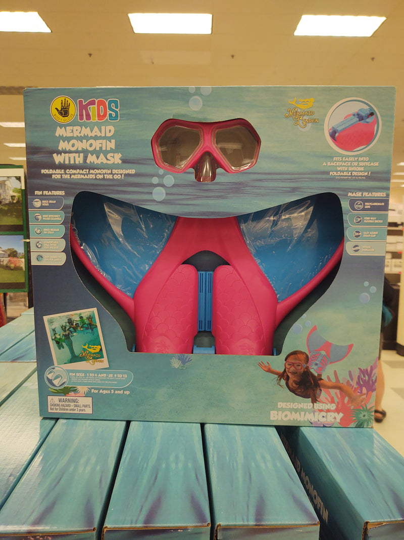 MERMAID FIN MASK