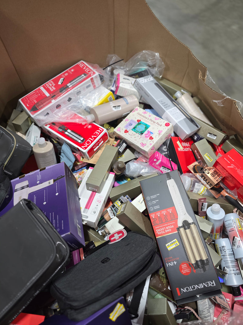 (3428) Manifested $2.23 PER ITEM COST Target Pallet of Hair Care, Skin Care, Makeup & More 1232 items